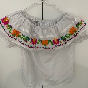 Traditional Mexican Shirt & Mexican Skirt